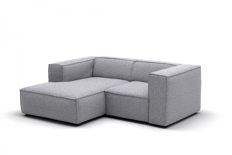 Model MODULARIS WB (wysoki bok) - Modularis WB longchair lewy + sofa 1,5 osobowa